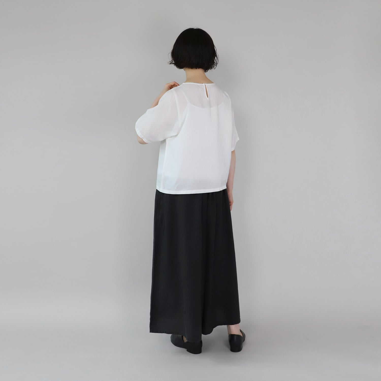 【4月10日販売開始予定】ヘンプワイドスリーブブラウス