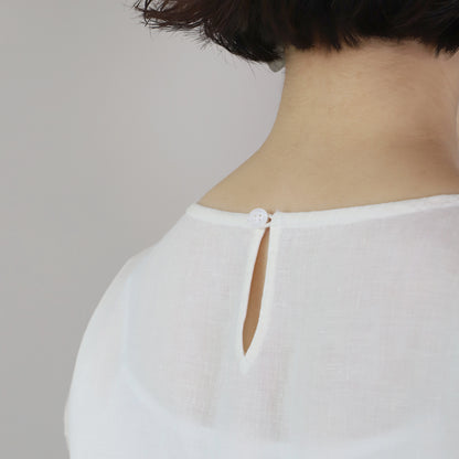 【4月10日販売開始予定】ヘンプワイドスリーブブラウス