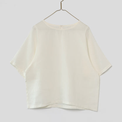 【4月10日販売開始予定】ヘンプワイドスリーブブラウス