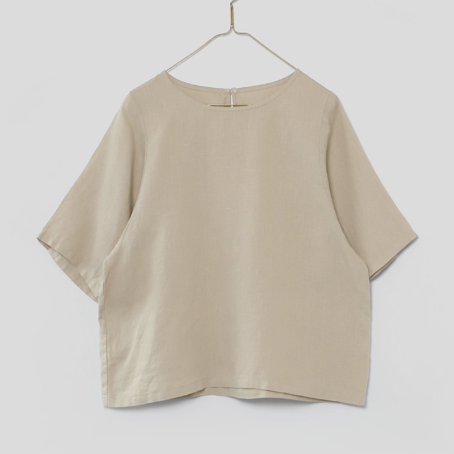 【4月10日販売開始予定】ヘンプワイドスリーブブラウス