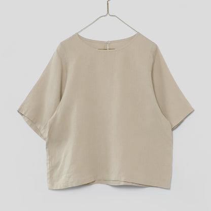 【4月10日販売開始予定】ヘンプワイドスリーブブラウス