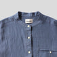 ヘンプフェザーシャツ WE2401G013 Dark Blue detail