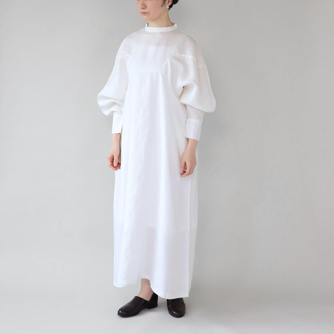 ヘンプデザインスリーブワンピース WE2301G005 メイン