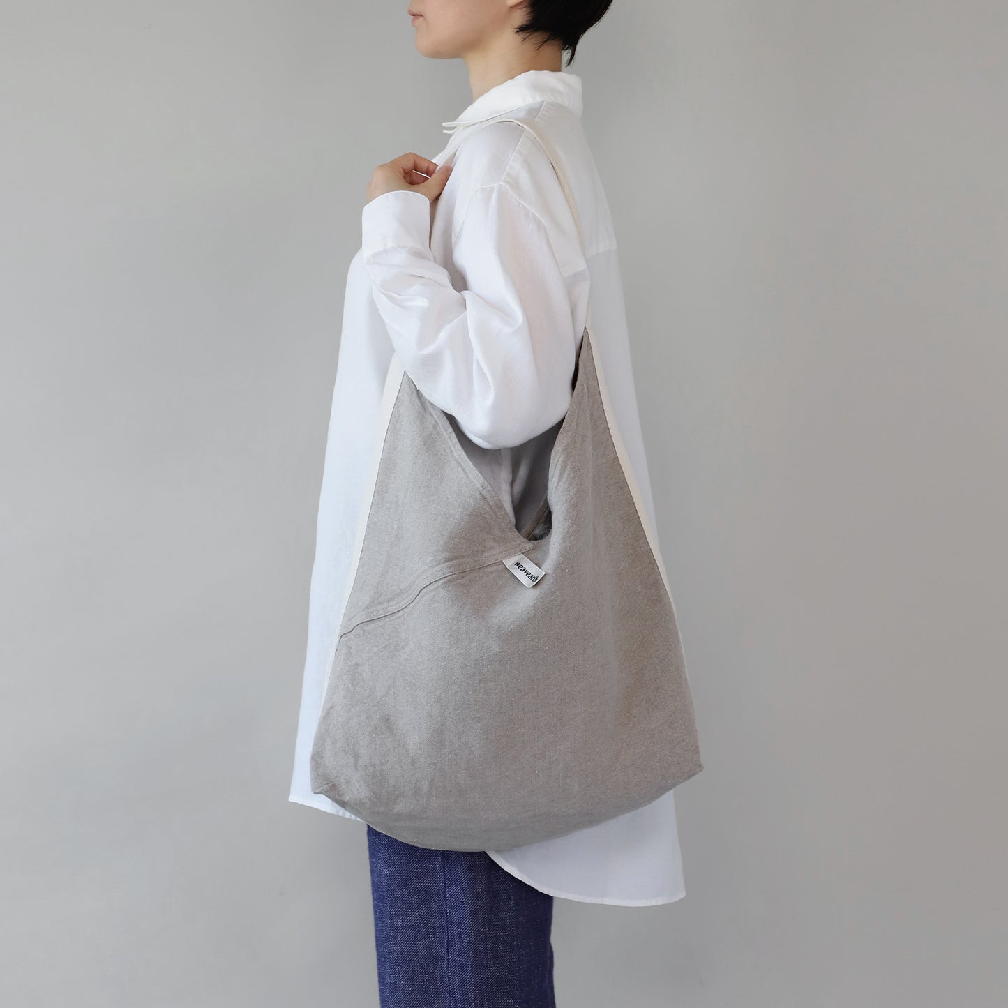 Organic Linen　マルシェバッグ