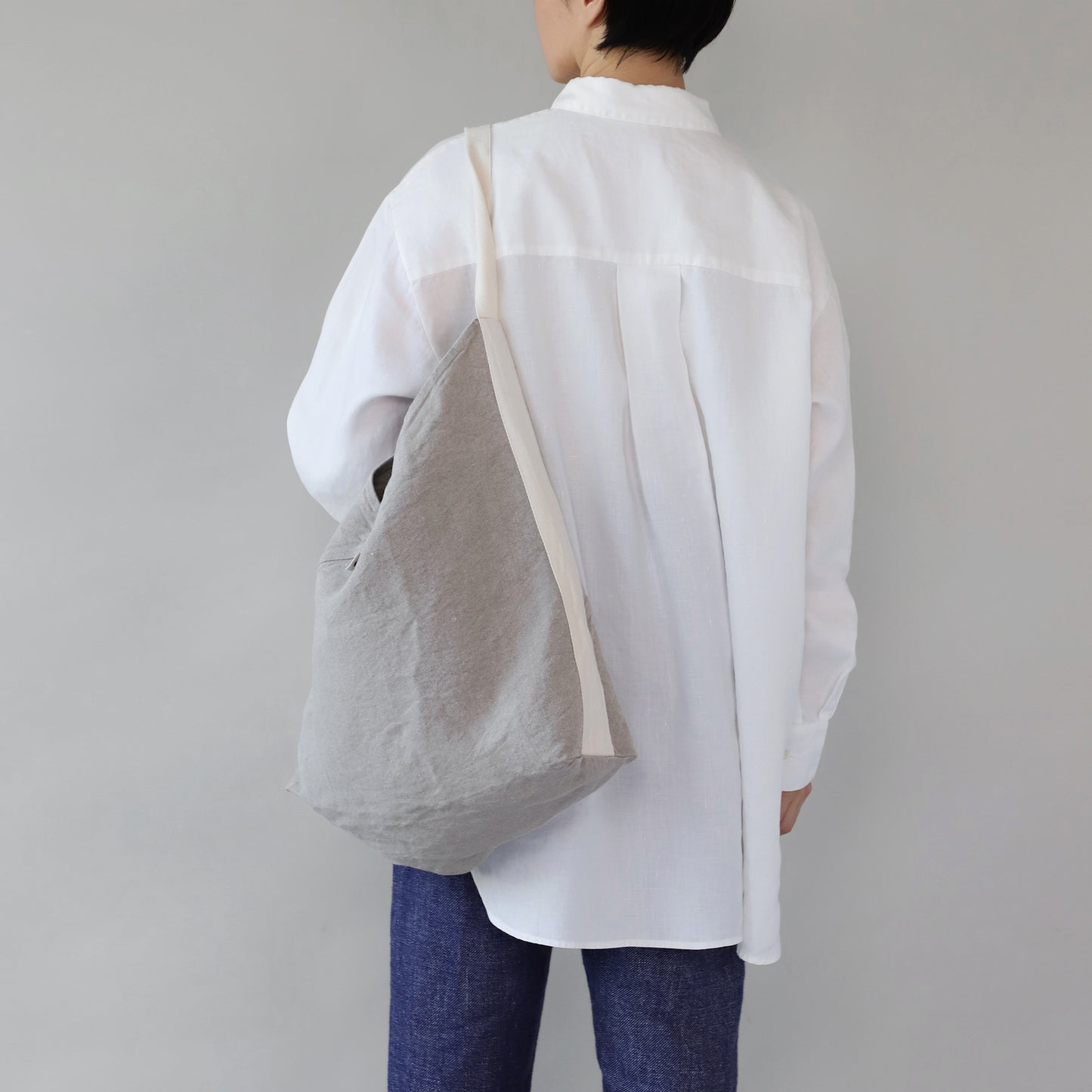 Organic Linen　マルシェバッグ