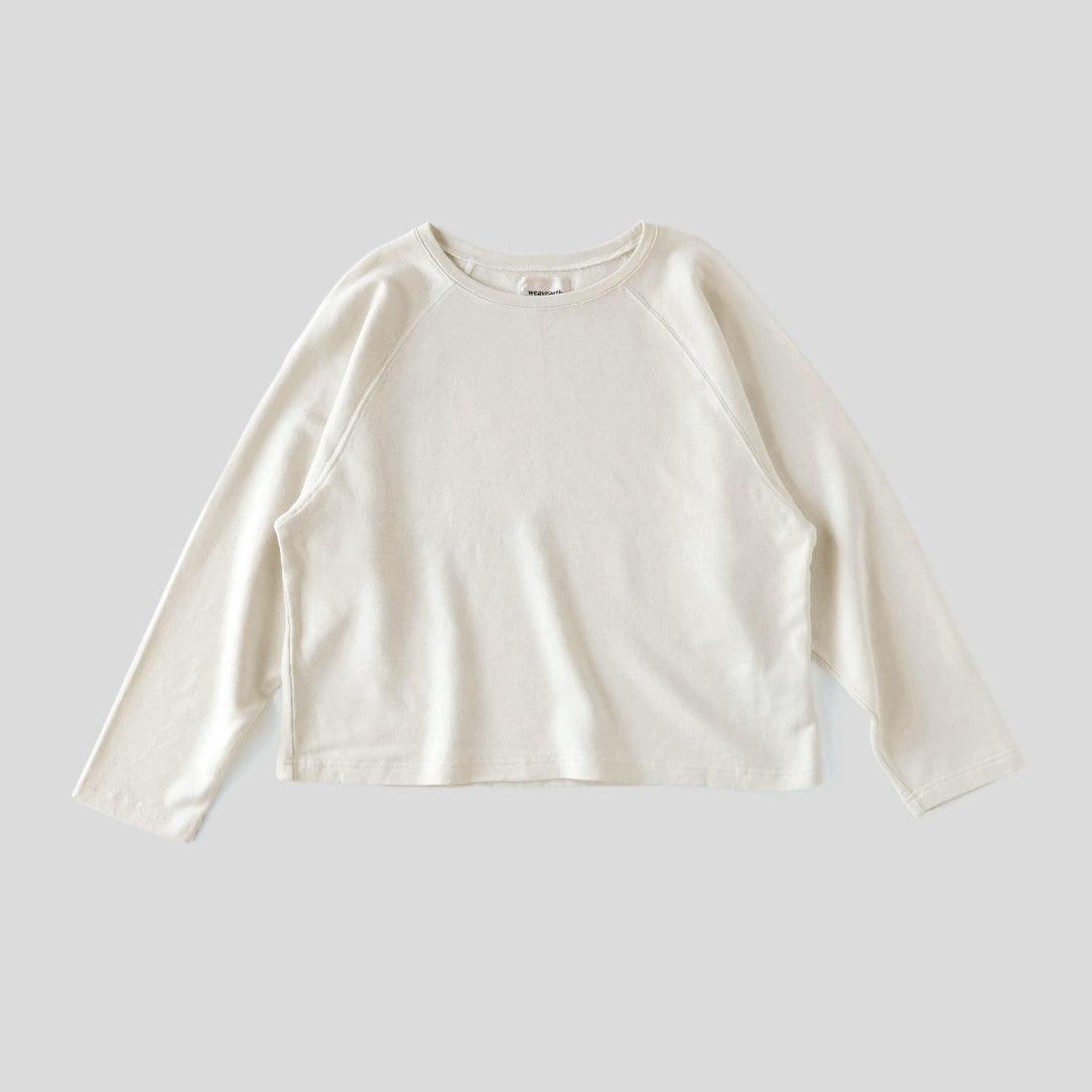 ヘンプコットン スェットシャツR G WE2301G013 White 詳細