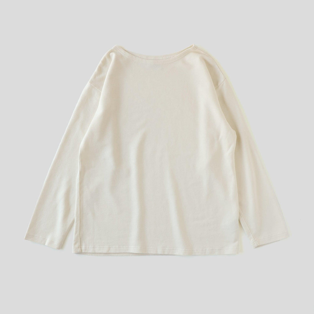 ヘンプコットン スェットシャツS T WE2301G012 White